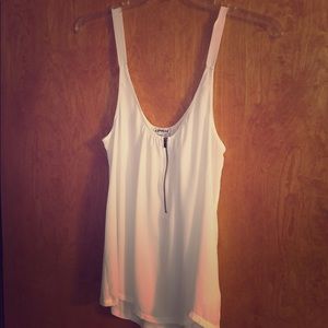 Off white tank top